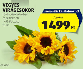 ALDI Vegyes virágcsokor 1 csokor ajánlat