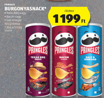 ALDI Pringles Burgonyasnack 165g ajánlat
