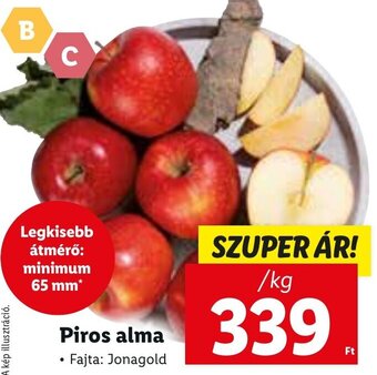 Lidl Piros alma 1 kg ajánlat