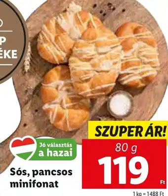 Lidl Sós, pancsos minifonat 80 g ajánlat