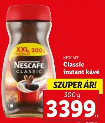 Nescafe classic instant kávé 300 g