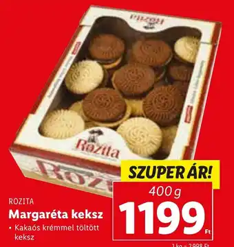 Rozita margaréta keksz 400 g