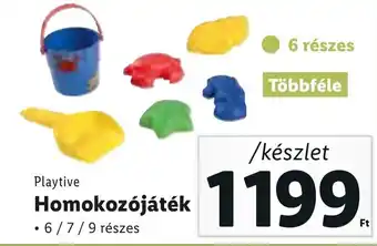 Lidl Playtive homokozójáték 1 készlet ajánlat