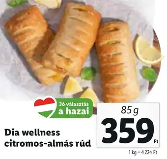 Dia wellness citromos-almás rúd 85 g