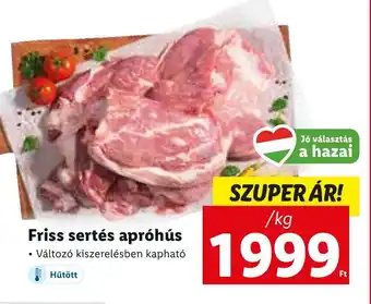 Lidl Friss sertés apróhús 1 kg ajánlat