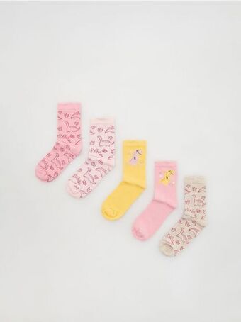 Reserved 3 pár pamutban gazdag zokni ajánlat