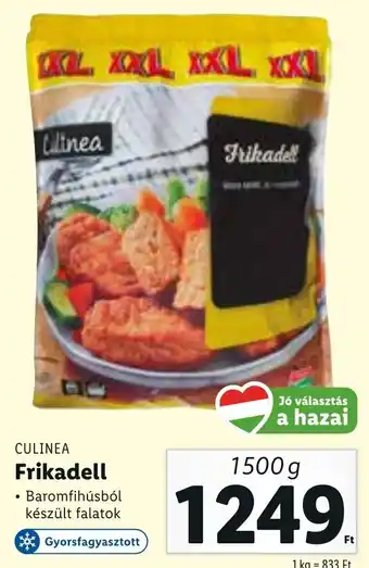 Lidl Culinea frikadell 1500 g ajánlat