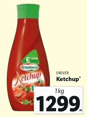 Lidl Univer ketchup 1 kg ajánlat