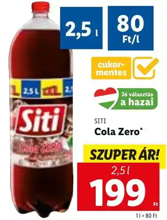 Siti cola zero 2,5 l