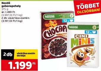 Spar Nestlé gabonapehely 375 g ajánlat