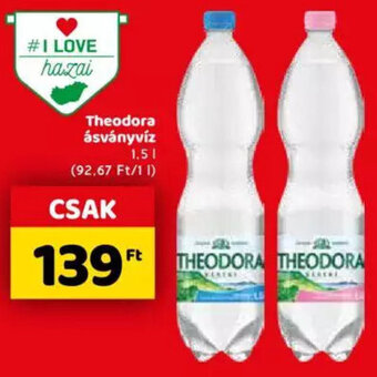 Spar Theodora ásványvíz 1,5 l ajánlat