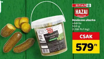 Spar kovászos uborka 500 g
