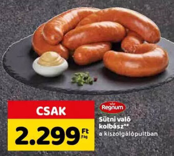 Spar Regnum sütni való kolbász 1 kg ajánlat