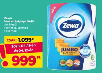 Spar Zewa háztartási papírtörlő 1 tekercs ajánlat