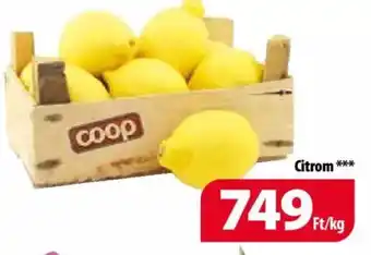 Coop Citrom 1 kg ajánlat