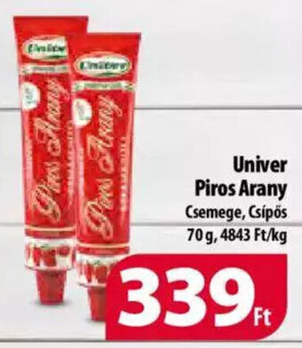Coop Univer piros arany 70 g ajánlat