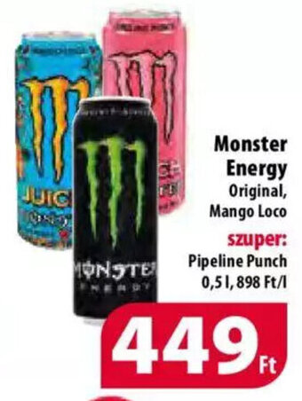 Coop Monster energy 0,5 l ajánlat