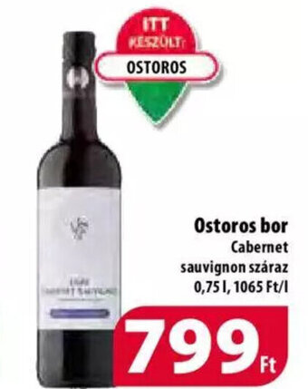 Coop Ostoros bor 0,75 l ajánlat