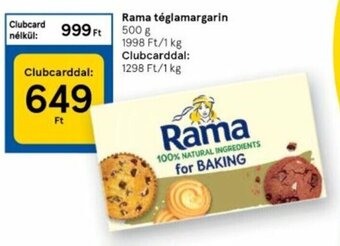 Tesco Rama téglamargarin 500 g ajánlat