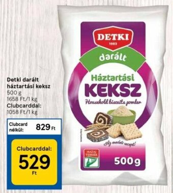 Tesco Detki darált háztartási keksz 500 g ajánlat