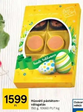 Tesco Húsvéti pástétom-válogatás 150 g ajánlat