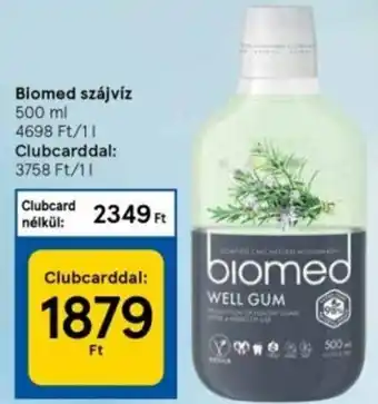 Tesco Biomed szájvíz 500 ml ajánlat