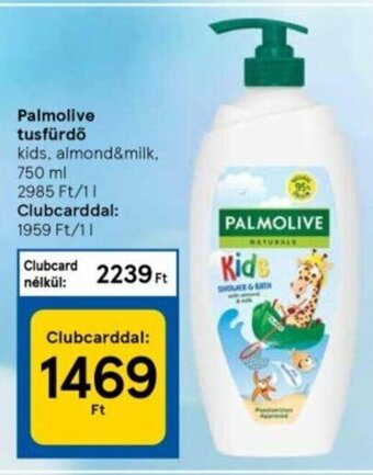 Tesco Palmolive tusfürdő 750 ml ajánlat