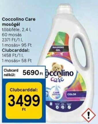 Tesco Coccolino care mosógél 2,4 l ajánlat