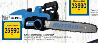 Tesco Buffalo elektromos láncfűrész 1 db ajánlat