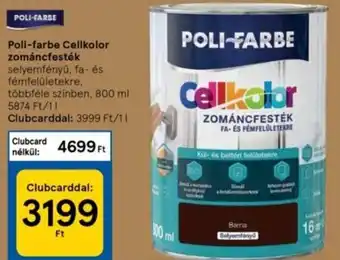 Tesco Poli-Farbe cellkolor zománcfesték 800 ml ajánlat
