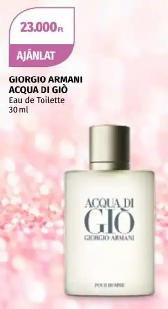 Giorgio Armani acqua di gió 30 ml