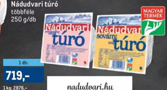 Metro Nádudvari túró 250 g ajánlat