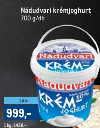 Metro Nádudvari krémjoghurt 700 g ajánlat