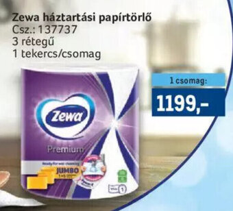 Metro Zewa háztartási papírtörlő 1 tekercs ajánlat