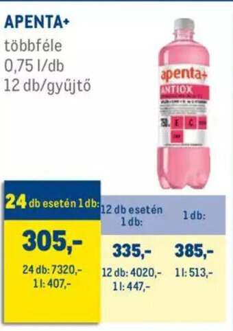 Metro Apenta+ 0,75 l ajánlat