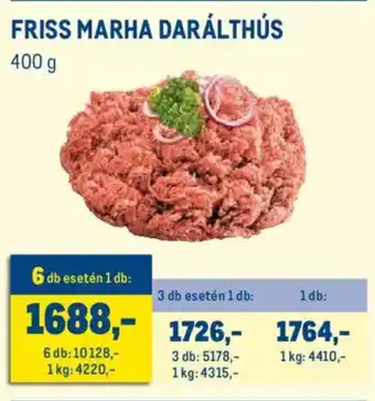 Metro Friss marha darálthús 400 g ajánlat