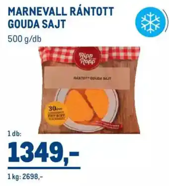 Metro Ripp-Ropp marnevall rántott gouda sajt 500 g ajánlat