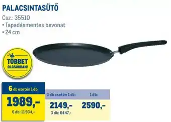 Metro Palacsintasütő 1 db ajánlat