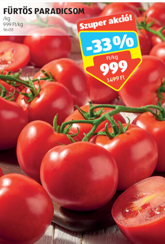 ALDI Fürtös paradicsom 1 kg ajánlat