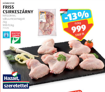 ALDI Húsmester friss csirkeszárny 1 kg ajánlat