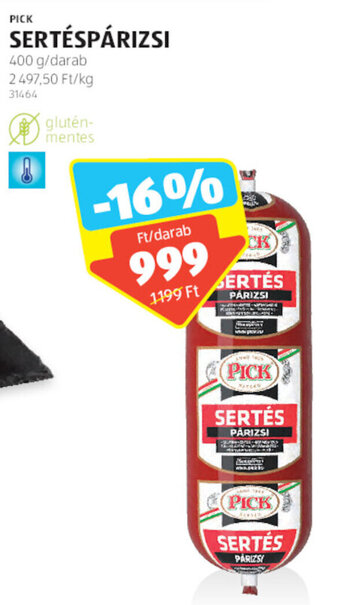 ALDI Pick sertéspárizsi 400 g ajánlat
