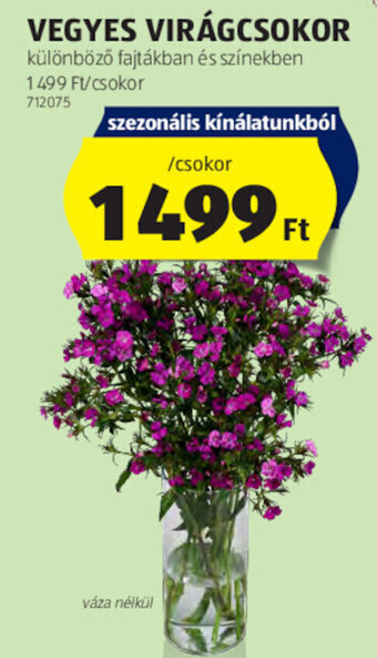 ALDI Vegyes virágcsokor 1 csokor ajánlat