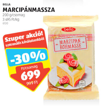 ALDI Bella marcipánmassza 200 g ajánlat