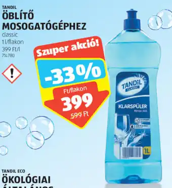 ALDI Tandil öblítő mosogatógéphez 1 l ajánlat