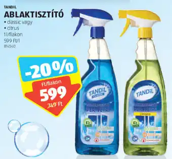 ALDI Tandil ablaktisztító 1 l ajánlat