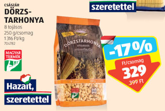 ALDI Császár Dörzstarhonya 250 g ajánlat