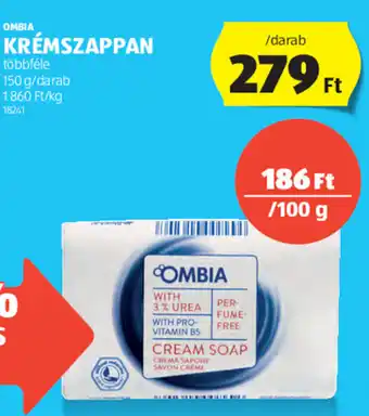 ALDI Ombia krémszappan 150 g ajánlat