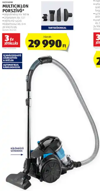 Easyhome multiciklon porszívó 1 db