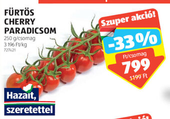 ALDI Fürtös cherry paradicsom 250 g ajánlat