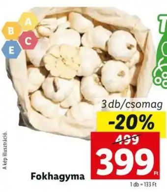 Fokhagyma 3 db